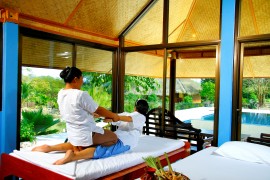 Thai massage in the Faasai spa